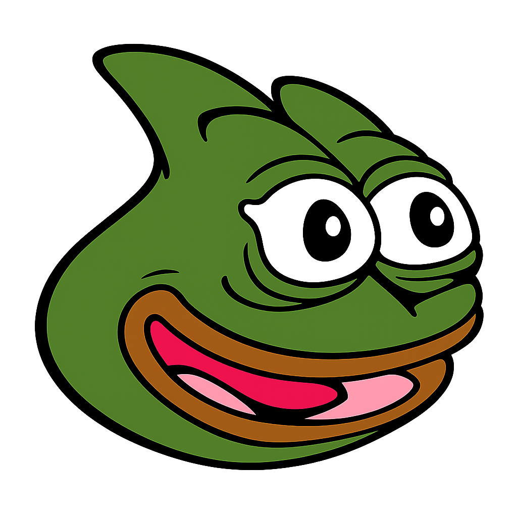 Official PEPEGA transparent logo